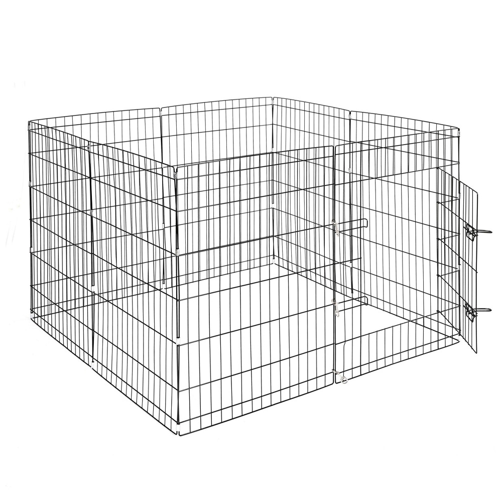 Happet Kojec Metalowy dla Psa 2x Próg L Light 91,5 × 61 cm